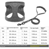 Dog Walking Dog Rope Leash Vest Style