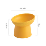 Fashion Oblique Cat Bowl Pet Bowl