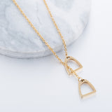 Korean Fashion Necklace Personality Heart Lock Necklace Lady Necklace