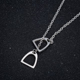 Korean Fashion Necklace Personality Heart Lock Necklace Lady Necklace