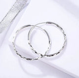 18k gold plated hoop earrings