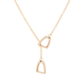 Korean Fashion Necklace Personality Heart Lock Necklace Lady Necklace