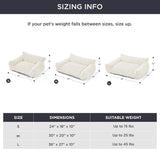 Bedsure Cute Cat Couch For Pets - Fluffy Cat Sofa With Premium Soft Corduroy Fleece Fuzzy Cat Couch Bed With Cover Supportive Cat Chair For Indoor Cats