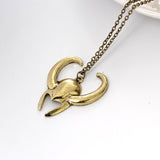 Fashionhorn Helmet Necklace Sweater Necklace